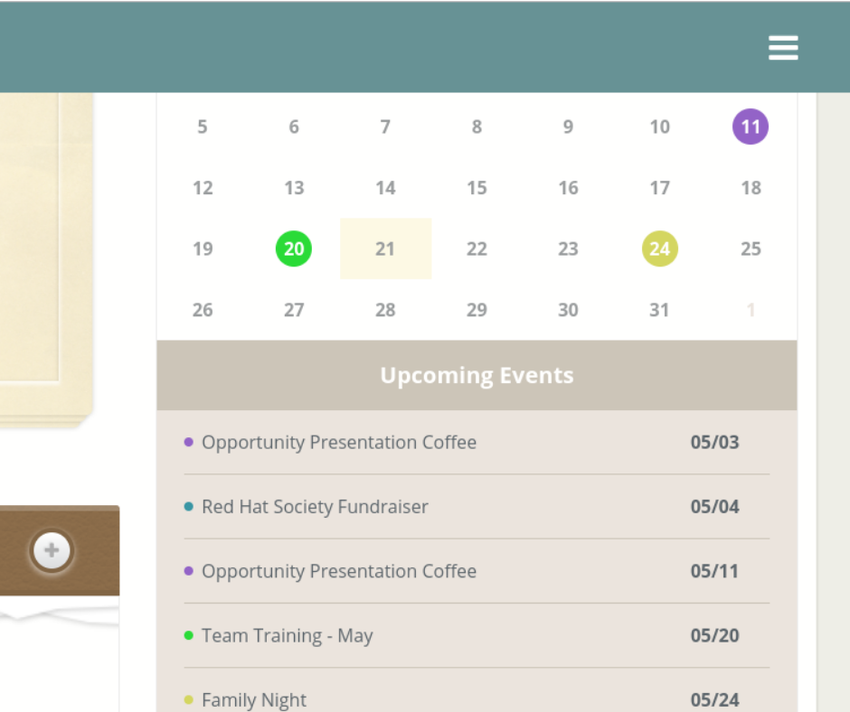 Managing your Direct Sales Events like a Pro - Event Prep and Calendar Control  |  thisisdot.com