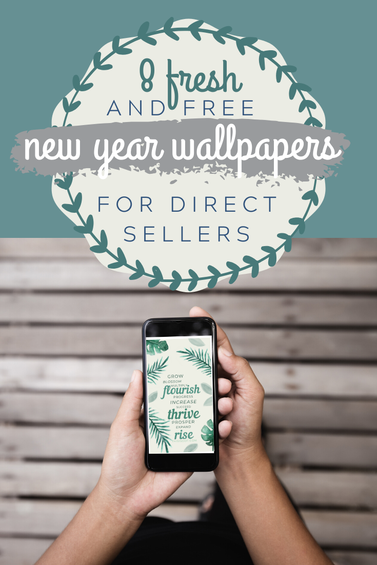8 Free Wallpapers  for Direct Sellers to download in the New Year  |  thisisdot.com